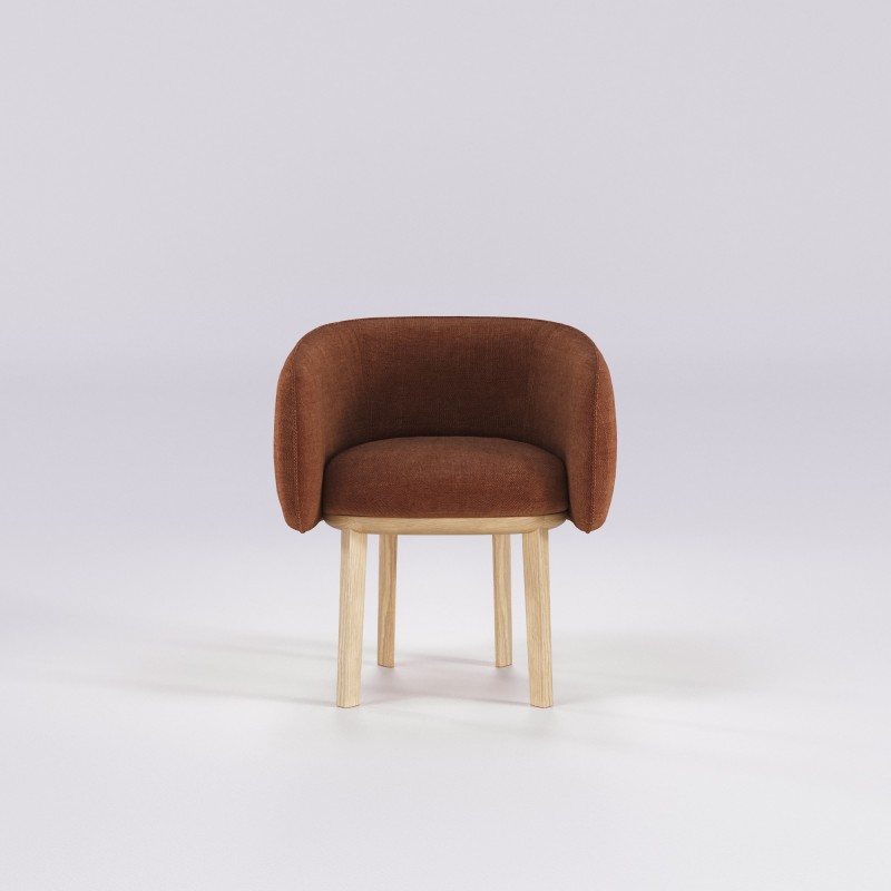 Fauteuil en chêne massif NIDO - Meuble design et décoration