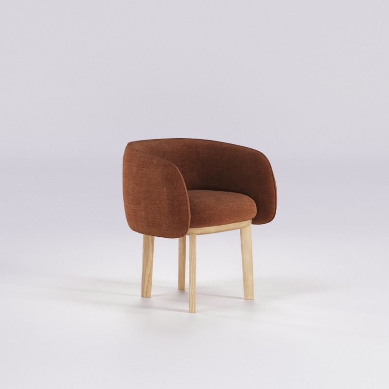 Fauteuil en chêne massif NIDO - Meuble design et décoration
