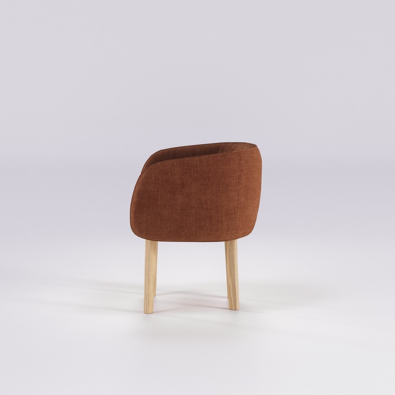 Fauteuil en chêne massif NIDO - Meuble design et décoration