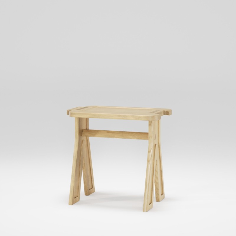 Tabouret en chêne massif MULTIBANQUETA - Meuble design et décoration