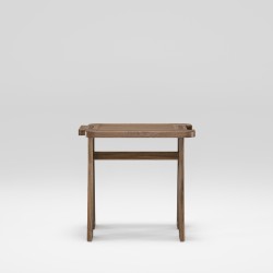 Tabouret en noyer massif MULTIBANQUETA - Meuble design et décoration