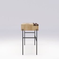 Console chêne massif naturel CONCIERGE - Meuble design et décoration