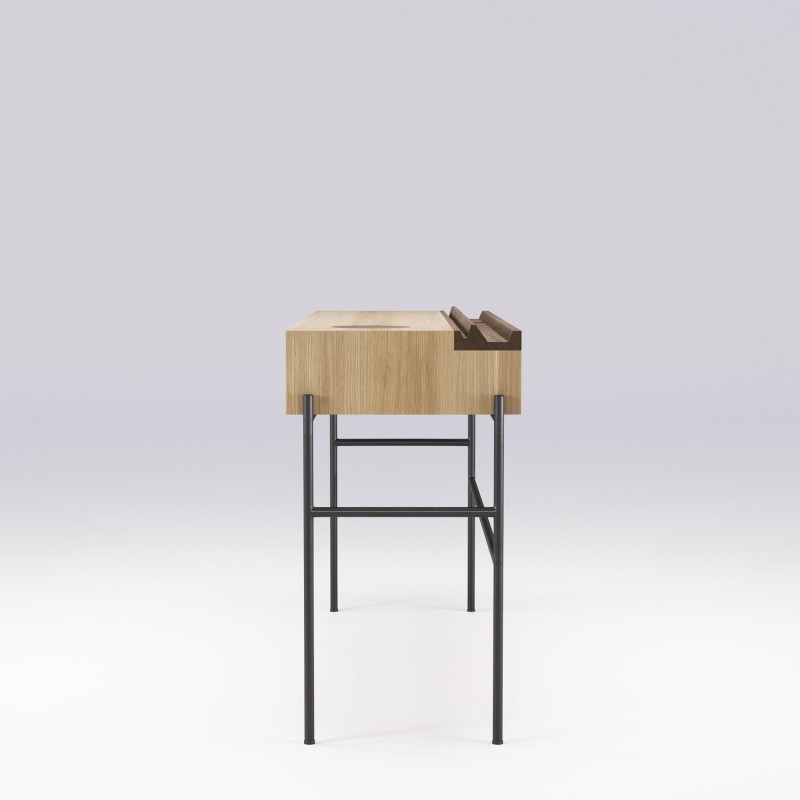 Console chêne massif naturel CONCIERGE - Meuble design et décoration