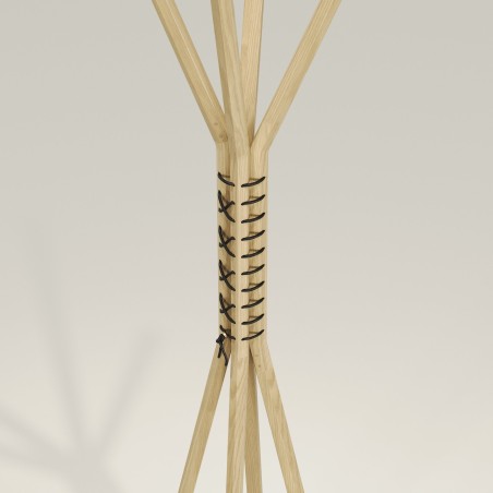 Porte manteau en chêne massif CANCAN - Meuble design et décoration