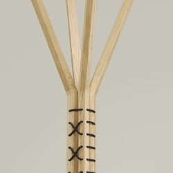 Porte manteau en chêne massif CANCAN - Meuble design et décoration