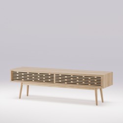 Buffet en chêne massif RADIO - Meuble design et décoration