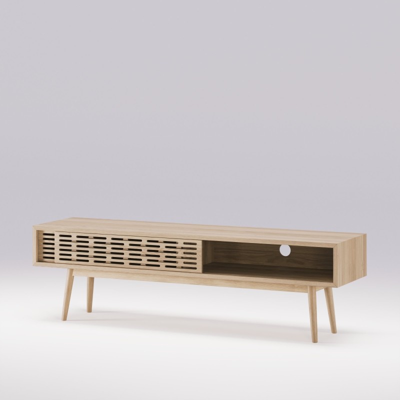 Buffet en chêne massif RADIO - Meuble design et décoration