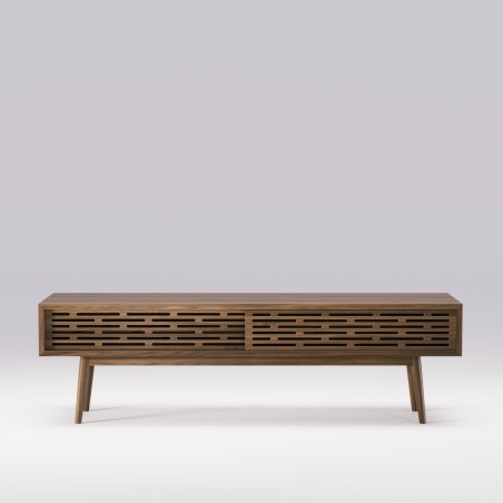 Buffet en noyer massif RADIO - Meuble design et décoration