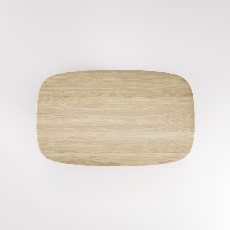 Table salon en chêne massif AMOS (1800) - Meuble design et décoration